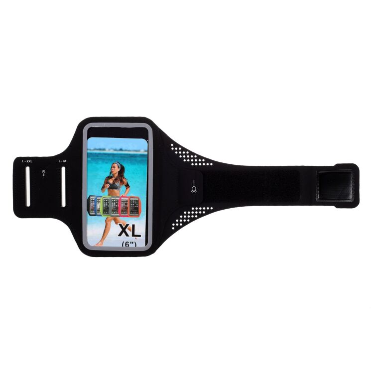 Чохол на руку Deexe Run Grip - Black (983108B) Чохол на руку Deexe Run Grip - Black: фото 3 з 9