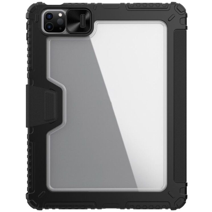 Чехол NILLKIN Bumper Leather Case Pro для Apple iPad Air 11 M3/M2 (2025/2024) / Air 4 / 5 10.9 (2020/2022) / Pro 11 (2020/2021/2022) - Black: фото 3 из 20