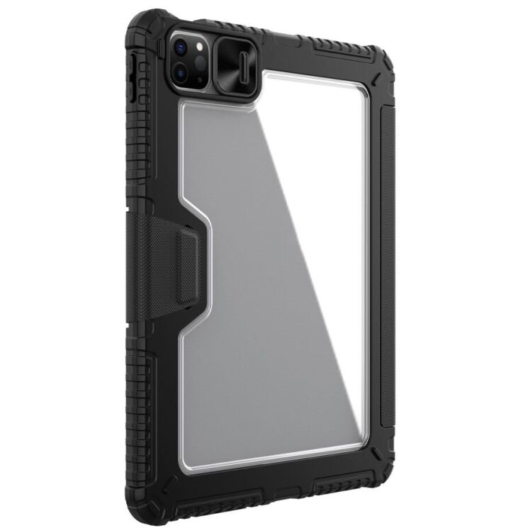 Чехол NILLKIN Bumper Leather Case Pro для Apple iPad Air 11 M3/M2 (2025/2024) / Air 4 / 5 10.9 (2020/2022) / Pro 11 (2020/2021/2022) - Black: фото 4 из 20