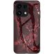 Чехол с рисунком Deexe Gradient Pattern для OPPO Reno 16 F - Red (413406R). Фото 1 из 8