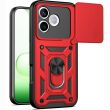 Чохол із захистом камери Deexe Armor Shield для Honor 600 Lite - Red (411816R)
