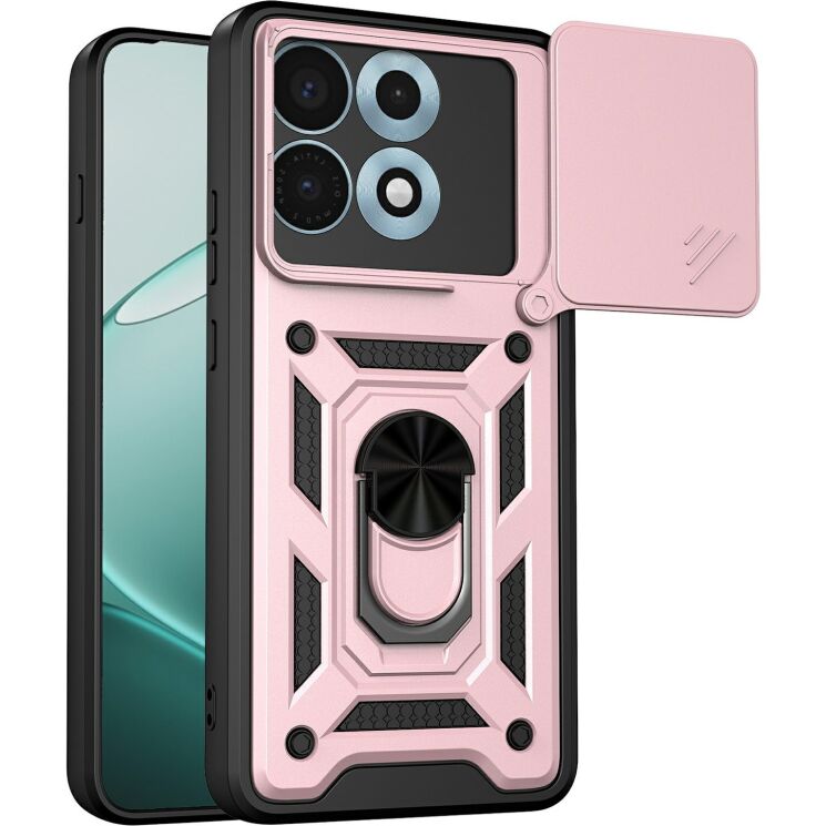 Чехол с защитой камеры Deexe Armor Shield для Motorola Edge 70 Max - Rose Gold (435526RG) Чехол с защитой камеры Deexe Armor Shield для Motorola Edge 70 Max - Rose Gold: фото 1 из 9