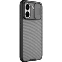 Чехол со шторкой для камеры NILLKIN CamShield Pro для Xiaomi Redmi Note 17 Pro Max - Transparent Black: фото 1 из 14