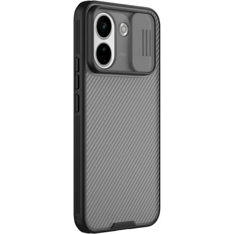 Чехол со шторкой для камеры NILLKIN CamShield Pro для Xiaomi Redmi Note 17 Pro Max - Transparent Black (430521TB) Чехол со шторкой для камеры NILLKIN CamShield Pro для Xiaomi Redmi Note 17 Pro Max - Transparent Black: фото 1 из 14