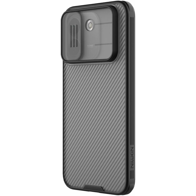 Чехол со шторкой для камеры NILLKIN CamShield Pro для Xiaomi Redmi Note 17 Pro Max - Transparent Black (430521TB) Чехол со шторкой для камеры NILLKIN CamShield Pro для Xiaomi Redmi Note 17 Pro Max - Transparent Black: фото 2 из 14