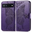 Чехол UniCase Butterfly Pattern для Google Pixel 6a - Purple (293641V)