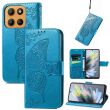 Чехол UniCase Butterfly Pattern для Motorola Moto G15 - Blue (377409L)