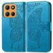 Чехол UniCase Butterfly Pattern для Motorola Moto G15 - Blue (377409L). Фото 2 из 11