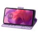Чехол UniCase Butterfly Pattern для Motorola Moto G24 / G04 / G04s / E14 - Light Purple (347827LV). Фото 3 из 8