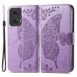Чехол UniCase Butterfly Pattern для Motorola Moto G24 / G04 / G04s / E14 - Light Purple (347827LV)