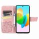 Чохол UniCase Butterfly Pattern для TECNO Spark 20C - Rose Gold (345614RG). Фото 2 з 8