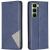 Чохол UniCase Geometric Pattern для Infinix Hot 60 Pro - Blue: фото 1 з 8