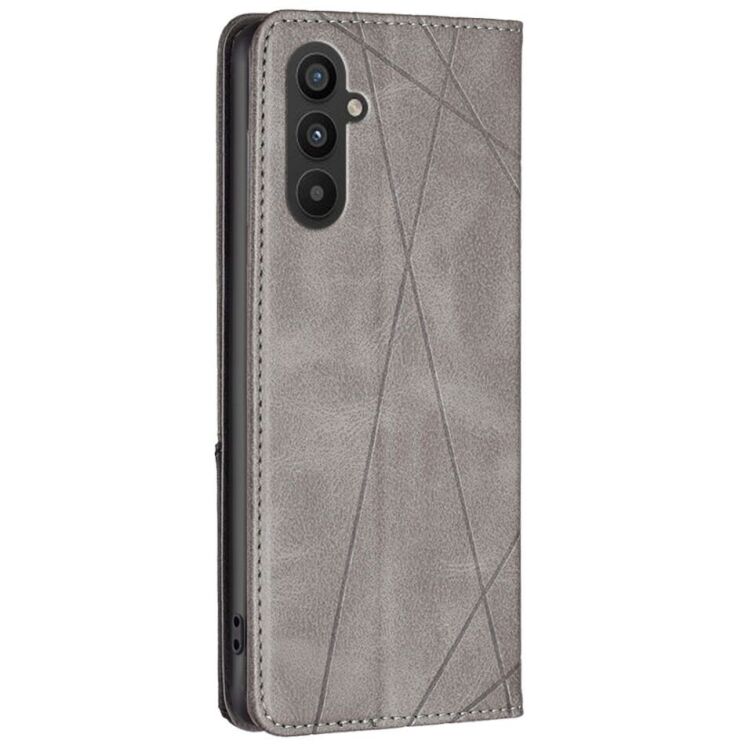 Чехол UniCase Geometric Pattern для Samsung Galaxy A24 (A245) - Grey: фото 4 из 7
