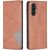 Чехол UniCase Geometric Pattern для Samsung Galaxy A56 (A566) - Brown: фото 1 из 8