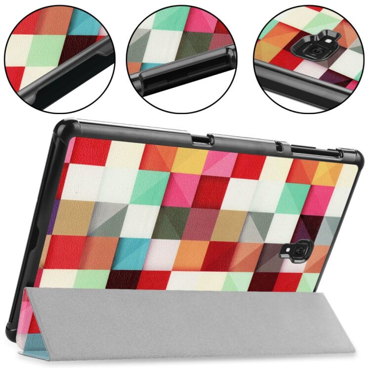 Чехол UniCase Life Style для Samsung Galaxy Tab A 10.5 (T590/595) - Colorful Checks: фото 5 из 7