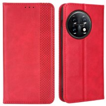 Чохол Deexe Retro Style для OnePlus 11R / Ace 2 - Red: фото 1 з 7