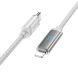 Кабель Hoco U127 Type-C to Lightning (27W, 1.2m) - Silver / Gray (896219S). Фото 2 з 5