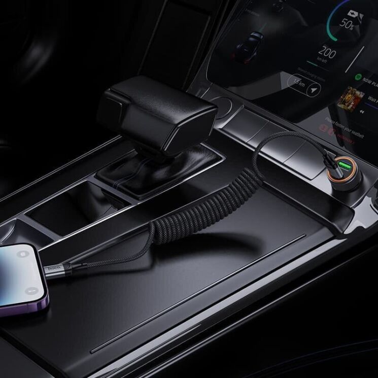 Кабель Hoco X121 Type-C to Lightning (27W, 1.5m) - Black: фото 7 з 9