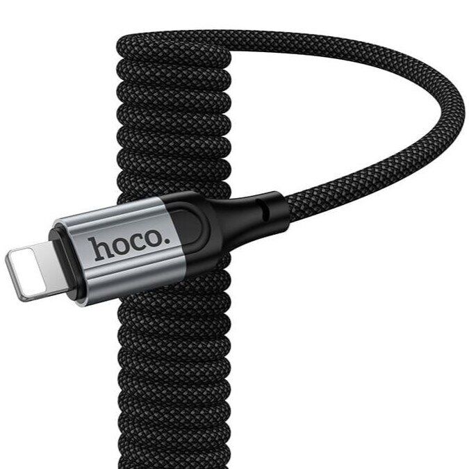 Кабель Hoco X121 Type-C to Lightning (27W, 1.5m) - Black: фото 3 з 9