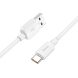 Кабель Hoco X96 Hyper 100W USB to Type-C (0.25m) - White (896422W). Фото 2 з 7