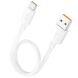 Кабель Hoco X96 Hyper 100W USB to Type-C (0.25m) - White (896422W). Фото 4 з 7