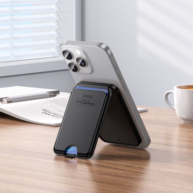 Кардхолдер Hoco E91I - Black: фото 10 з 11