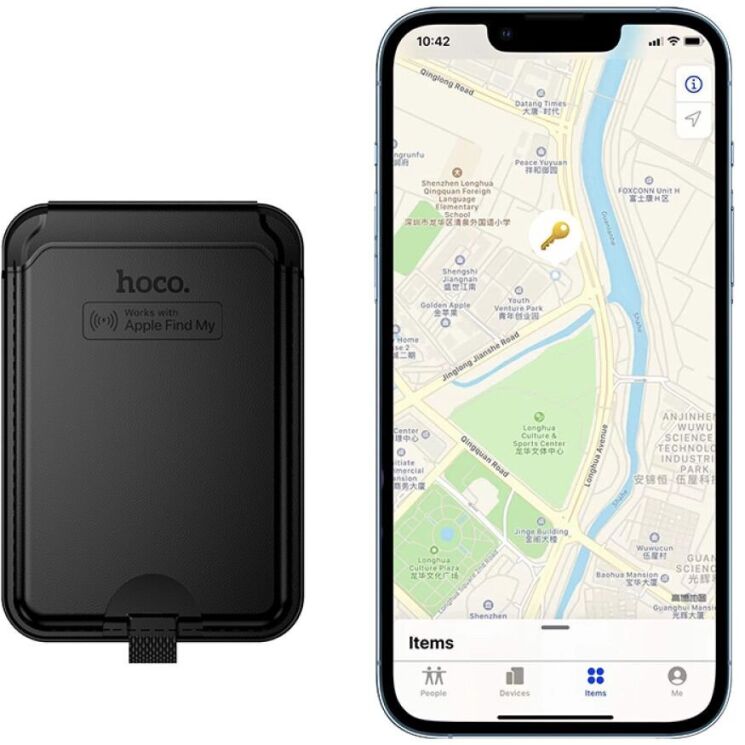 Кардхолдер Hoco E91I - Black: фото 8 з 11