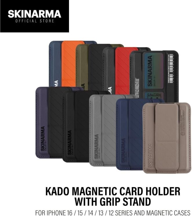 Кардхолдер SKINARMA KADO - Black: фото 9 из 11