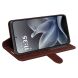 Классический чехол-книжка Deexe Wallet Style для Motorola Edge 70 Max - Brown (435517Z). Фото 3 из 8
