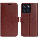 Классический чехол-книжка Deexe Wallet Style для Motorola Edge 70 Max - Brown (435517Z). Фото 1 из 8