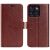 Классический чехол-книжка Deexe Wallet Style для Motorola Edge 70 Max - Brown: фото 1 из 8