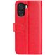 Классический чехол-книжка Deexe Wallet Style для OPPO A6x - Red (406506R). Фото 5 из 7