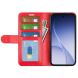 Класичний чохол-книжка Deexe Wallet Style для OPPO Reno 15 - Red (405741R). Фото 2 з 6