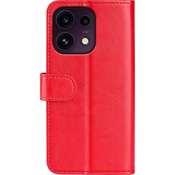 Классический чехол-книжка Deexe Wallet Style для OPPO Reno 16 F - Red (413416R) Классический чехол-книжка Deexe Wallet Style для OPPO Reno 16 F - Red: фото 5 из 7
