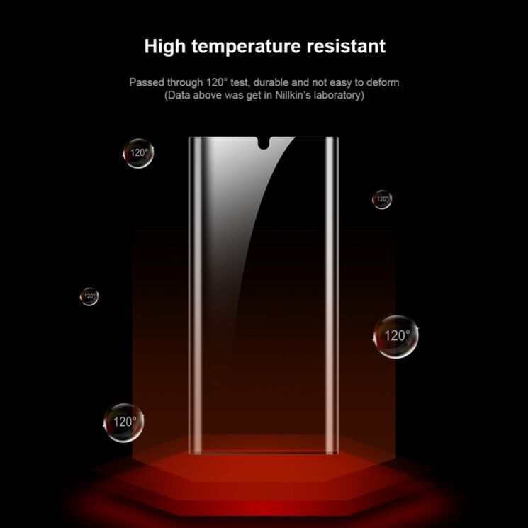 Комплект захисних плівок (2 шт) NILLKIN Impact Resistant Curved Film для Samsung Galaxy S23 Ultra (S918) - Black: фото 8 з 18