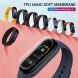 Комплект защитных пленок (5шт) Deexe Hydrogel Film для Xiaomi Mi Band 5 (229501). Фото 2 из 16