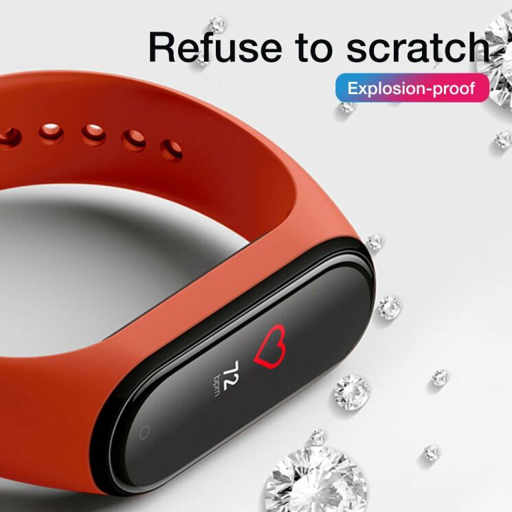 Комплект защитных пленок (5шт) Deexe Hydrogel Film для Xiaomi Mi Band 5: фото 8 из 16
