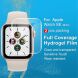 Комплект захисних плівок IMAK Hydrogel Film для Apple Watch 44 mm / SE 44 mm (251881). Фото 6 з 10