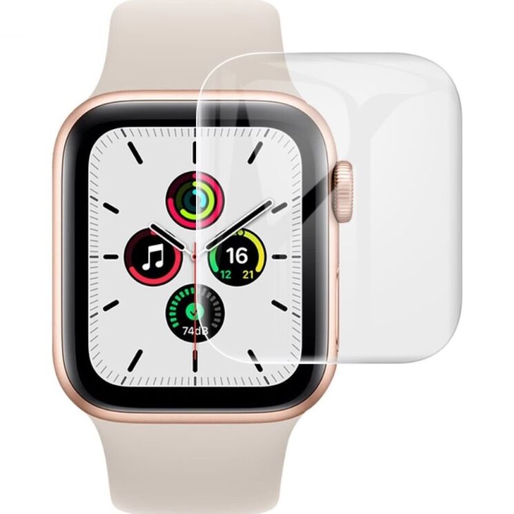 Комплект захисних плівок IMAK Hydrogel Film для Apple Watch 44 mm / SE 44 mm: фото 1 з 10