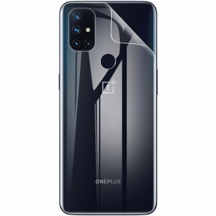 Комплект захисних плівок на задню панель IMAK Full Coverage Hydrogel Film для OnePlus Nord N10: фото 3 з 8