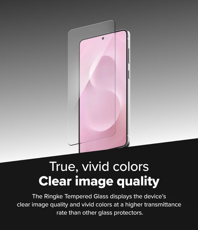 Комплект захисних стекол (2шт) Ringke Easy Slide Tempered Glass для Samsung Galaxy S25 Edge (S937) 8800293854470: фото 9 з 19