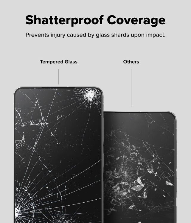 Комплект захисних стекол (2шт) Ringke Easy Slide Tempered Glass для Samsung Galaxy S25 Edge (S937) 8800293854470: фото 14 з 19