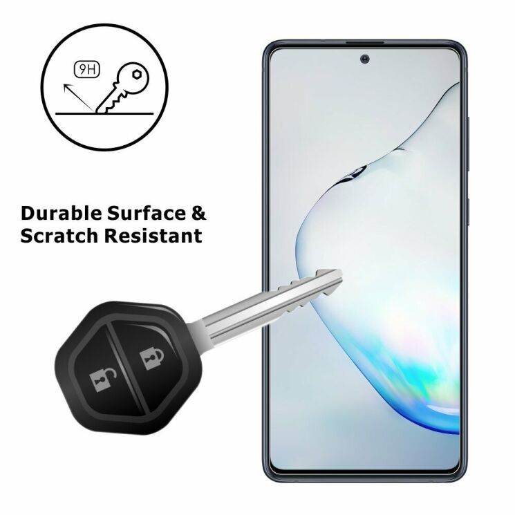 Комплект защитных стекол ITIETIE 2.5D 9H для Samsung Galaxy Note 10 Lite (N770): фото 5 из 8