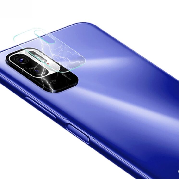 Комплект захисних стекол на камеру IMAK Camera Lens Protector для Xiaomi Redmi Note 10 5G / Poco M3 Pro: фото 3 з 14