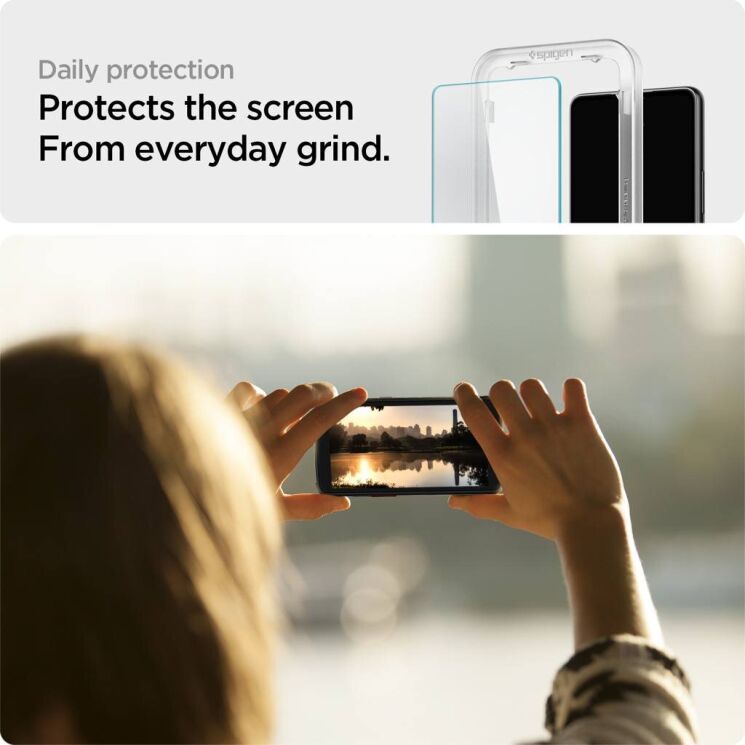 Комплект защитных стекол Spigen (SGP) GLAS.TR AlignMaster для Samsung Galaxy A53 (A536) + ГЕЛЬ: фото 8 из 8