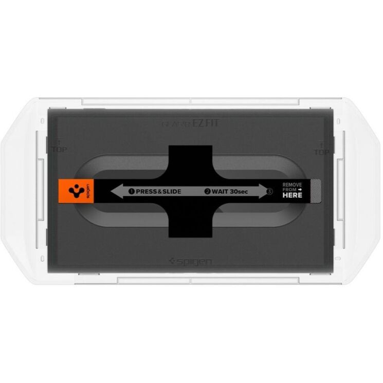 Комплект защитных стекол Spigen (SGP) GLAS.tR EZ Fit Sensor Protected (FC) для Nintendo Switch 2 (AGL10156): фото 6 из 11