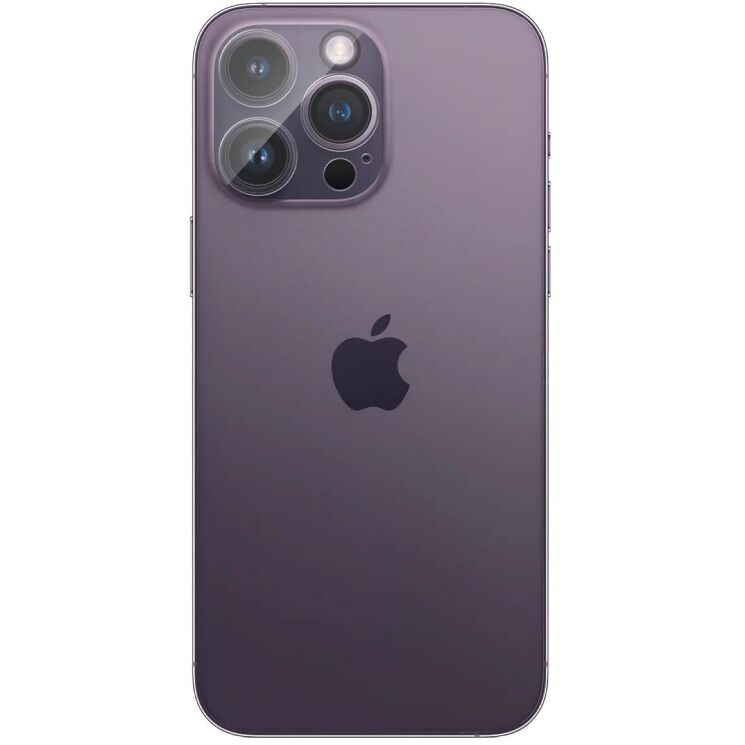 Комплект захисних стекол Spigen (SGP) Optik Lens Protector для Apple iPhone 14 Pro / 14 Pro Max / 15 Pro / 15 Pro Max: фото 5 з 9