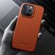 Кожаный чехол MELKCO Leather Case Magnetic для Apple iPhone 15 Pro Max - Black (339448B). Фото 4 из 6