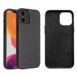 Шкіряний чохол QIALINO Leather Cover для Apple iPhone 12 / iPhone 12 Pro - Black (253547B)