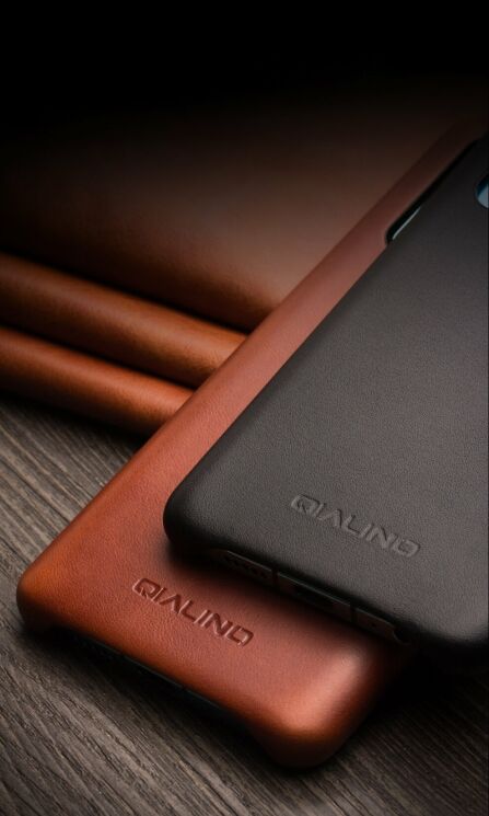 Кожаный чехол QIALINO Leather Cover для Huawei P30 Pro - Red: фото 14 из 15